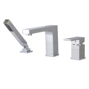 Robinet de bain 3 morceau Chrome