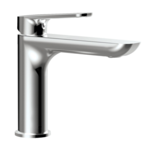 Robinet de lavabo monotrou Nickel brossé