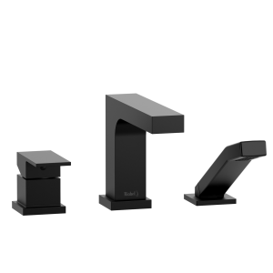 Robinet de bain 3 morceau Quadrik Noire