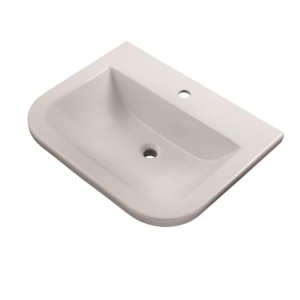 Lavabos sur plan monotrou 24x19’’ Blanc