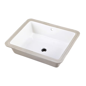 Lavabo sous plan rectangle 20x16’’ Blanc