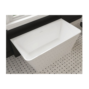 Bain autoportant une pièce 31x60’’ Blanc
