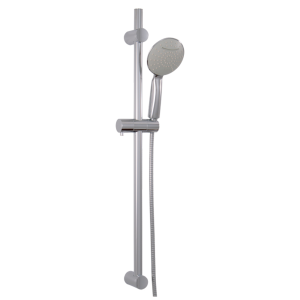 Rail de douche ronde Nickel brossé