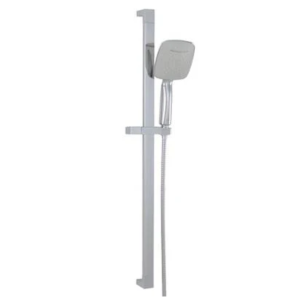 Rail de douche carré Chrome