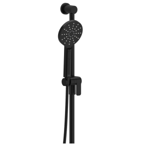 Rail de douche ronde Noire
