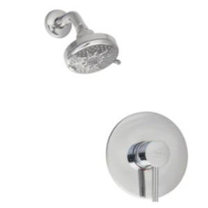 Robinet de douche rond Chrome