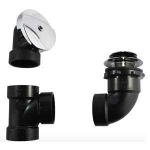 Renvoie de bains Chrome