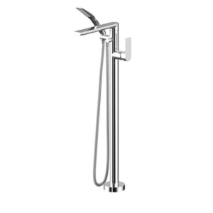 Colonette de bain autoportant Chrome