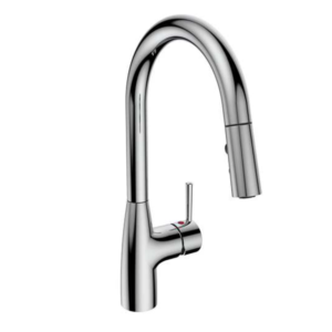 Robinet d'évier monotrou Chrome