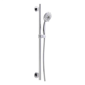 Rail de douche ronde Chrome