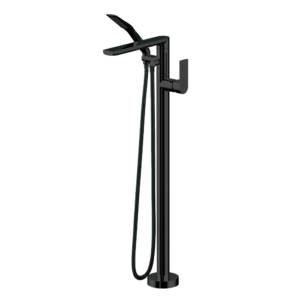 Colonette de bain autoportant Noire