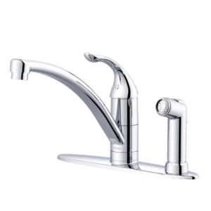 Robinet d'évier trois trous Chrome