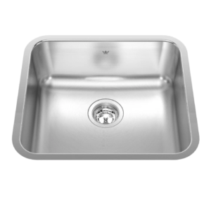 Évier sous plan double cuve 18x20" Stainless