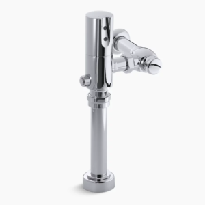 Valve de chasse électronique pour toilette Chrome