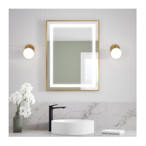 Miroir à Éclairage DEL rectangulaire 24x32