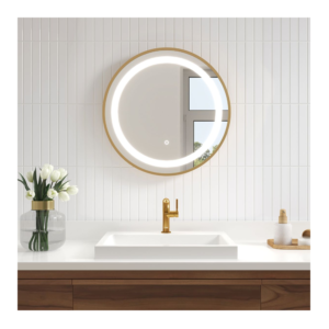 Miroir à Éclairage DEL rond 24x1 5/8