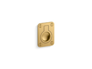 Draw ring for Kohler cabinet - Brushed modern brass vibrant