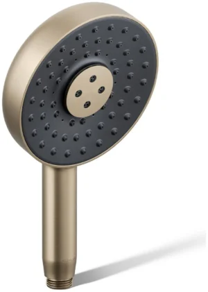 Douchette ronde Kohler Statement 3 fonctions - Bronze brossé vibrant