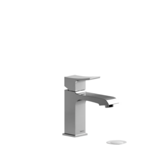 Chrome single-hole basin tap