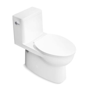 Toilette monopièce Kohler Reach Comfort Height - Allongée 1,28 gal, blanc