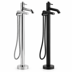 Colonette de bain autoportant rond