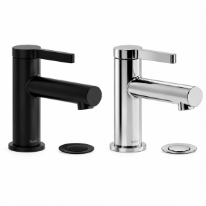 Robinet de lavabo monotrou rond